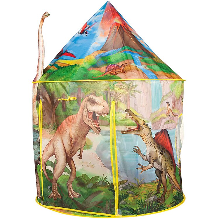 Pop Up Play Dinosaur Tent for Kids Realistic Design Kids Tent Indoor Games House Toys House For Children